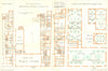 ITALY. Venise. Palazzo Ducale 1926 old vintage map plan chart