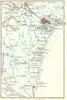 VENICE. Venise. Lagune Venitienne 1926 old vintage map plan chart