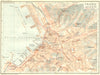 ITALY. Trieste 1926 old vintage map plan chart