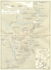 SLOVENIA. L'Istrie. Grotte Di Postojna 1926 old vintage map plan chart