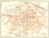 ITALY. Parma 1926 old vintage map plan chart