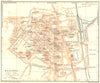 ITALY. Ravenne. Ravenna 1926 old vintage map plan chart