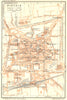 ITALY. Pistoia 1926 old vintage map plan chart
