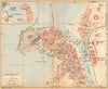 SPAIN. St-Sebastien 1921 old antique vintage map plan chart