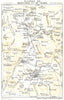 GREECE. Plaines de Mantinée & Tégée. Mantineia Mantinea Tegea 1956 old map