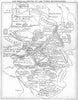 FRANCE. Pays du Centre types de Paysages 1935 old vintage map plan chart