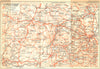 PUY-DE-DÔME. Clermont-Ferrand Dome 1935 old vintage map plan chart