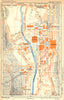 PUY-DE-DÔME. Mont-Dore 1935 old vintage map plan chart