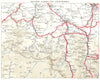 PAU. Mauleon, Oloron, Eaux-Bonnes 1959 old vintage map plan chart
