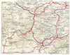 ARIEGE. Ax-Thermes, Andorre, Mont-Louis, Axat 1959 old vintage map plan chart