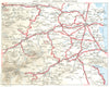 PERPIGNAN. Axat, Vernet, Argeles 1959 old vintage map plan chart