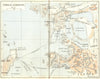 ILLE-VILAINE. St Malo Servan 1948 old vintage map plan chart