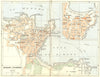 ILLE-VILAINE. Dinard-St-Enogat 1948 old vintage map plan chart