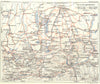 BAVARIAN. Chateaux du Roi de Baviere. Alpes 1914 old antique map plan chart