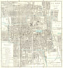 NETHERLANDS. Haye map Den Haag 1909 old antique vintage plan chart