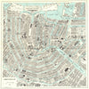 NETHERLANDS. Amsterdam 1909 old antique vintage map plan chart