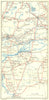 ROTTERDAM. Anvers Willemstad; Rosendaal 1909 old antique map plan chart
