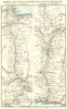 SCOTLAND. Kelso Edinburgh Hawick Berwick 1887 old antique map plan chart