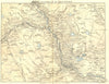 SCOTLAND. Dunkeld & environs. Strath Tay Pitlochrie Forest of Cluny 1887 map