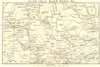 SCOTLAND. Glen Isla, Shee 1887 old antique vintage map plan chart