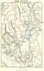 SCOTLAND. The Firth of Clyde 1887 old antique vintage map plan chart