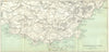 VAR BOUCHES-DU-RHÔNE. Marseilles to Cannes 1913 old antique map plan chart