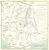 ALPES-MARITIMES. Cannes. East 1913 old antique vintage map plan chart