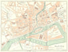 LOIRE-ATLANTIQUE. Nantes 1923 old vintage map plan chart
