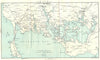 CARNAC. Locmariaquer. Region Celtic Monuments 1923 old antique map plan chart