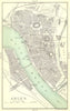 BOUCHES-DU-RHÔNE. Arles 1899 old antique vintage map plan chart