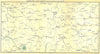 ARDÈCHE. Ardeche Mont Mezenc & Source of Loire 1899 old antique map plan chart