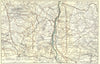 LANGOGNE. Voulte, Montelimar, Orange Carpentras 1899 old antique map chart