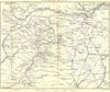 FRANCE. Waldensian Valleys passes Italy 1899 old antique map plan chart