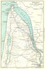 GIRONDE. Medoc Claret Wine Country Bordeaux 1909 old antique map plan chart
