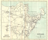 DINARD & SAINT ENOGAT town/city plan de la ville. Ille-et-Vilaine 1914 old map
