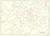 PAS-DE-CALAIS. Dunkerque to Paris. Arras 1913 old antique map plan chart