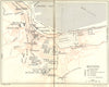 ALGERIA. Algiers(Alger). Mustapha 1909 old antique vintage map plan chart