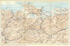 ALGERIA. Orientale 1909 old antique vintage map plan chart