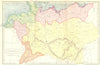 GERMANY. Germania Roman 1908 old antique vintage map plan chart