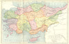 TURKEY. Asia Minor Ancient 1908 old antique vintage map plan chart