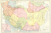 IRAN. Oriens; Tigridis Ostia Ancient 1908 old antique vintage map plan chart