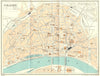 GERMANY. Cologne 1931 old vintage map plan chart