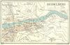 GERMANY. Heidelberg 1931 old vintage map plan chart