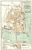 GERMANY. Coblenz 1910 old antique vintage map plan chart