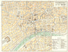 GERMANY. Frankfurt, Maine 1910 old antique vintage map plan chart