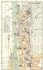 GERMANY. Heidelberg 1910 old antique vintage map plan chart