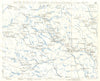 NORWAY. Route through Valders & Hallingdal 1896 old antique map plan chart
