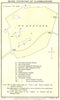 IRELAND. Athlone to Clonmacnoise. 7 Churches of 1912 old antique map chart