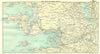 IRELAND. West Mayo & Achill Island 1912 old antique vintage map plan chart