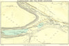 IRELAND. Glendalough & 7 Churches 1912 old antique vintage map plan chart
